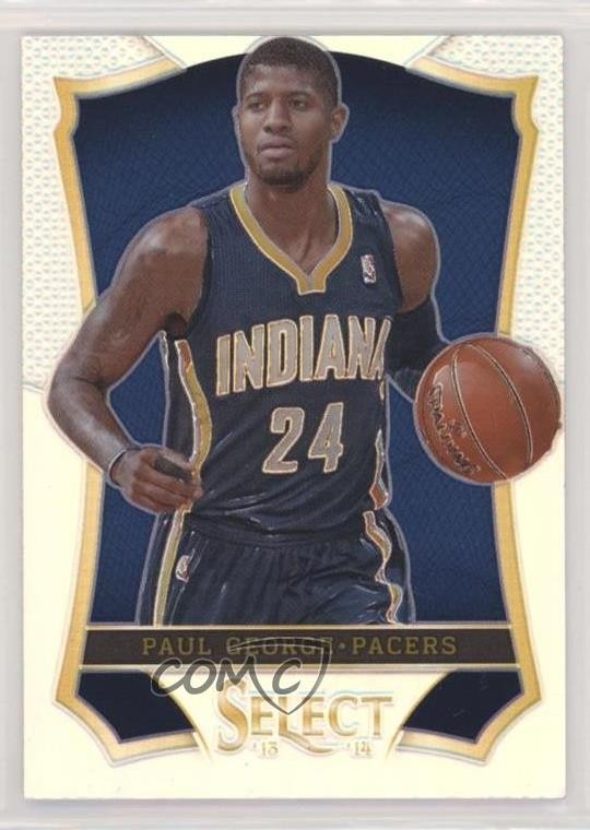 2013-14 Panini Select Silver Prizm Paul George #34 6l7