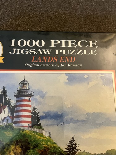 Rompecabezas Faro Ian Ramsay #02-0170 Bits & Pieces LANDS END 1000 Piezas - Imagen 4 de 10