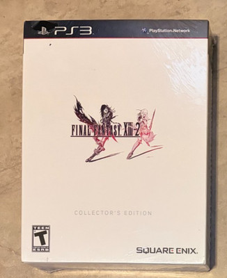 Final Fantasy XIII-2 Collector's Edition NEW factory sealed Playstation 3 PS3