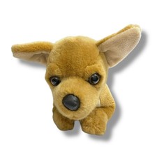 ANIMAL ALLEY Tan Shorthair Chihuahua 11 Plush Dog Puppy Toy Vintage Toys R Us