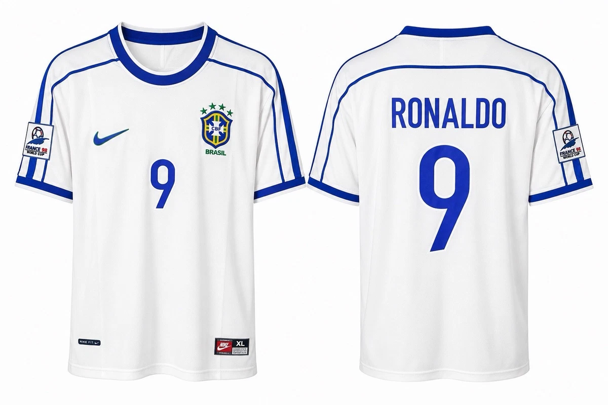 Nike Brazil White National Team Soccer Fan Apparel & Souvenirs for