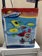 Spin Master SwimWays AquaLinx Large Insulated Cooler Float Open Box New