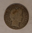 1911-D barber dime