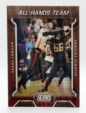 2023 Score All Hands Team Lenticular Drake London Case Hit SSP Atlanta Falcons