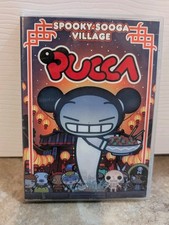 Pucca: Spooky Sooga Village (DVD) CIB with Jack o Lantern Cut Out Template