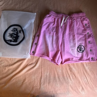 Hellstar Snap Shorts Pink Size Medium Men's | eBay