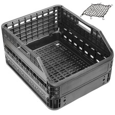 Repacked CyclingDeal Bike Foldable Rear Basket Storage 34L Large Capacity