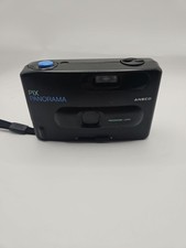 ANSCO Pix Panorama 35MM Film Point  Shoot Camera Black - Panoramic Untested 