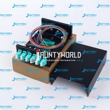 Fiber Optic Terminal Box 12 core LC MM OM3 adapter pigtail 6 Ports Patch Panel