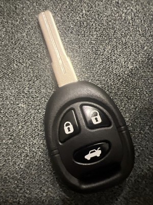 OEM Reshelled SAAB 9-5 master keyless entry remote key fob transmitter KHH20TN-1
