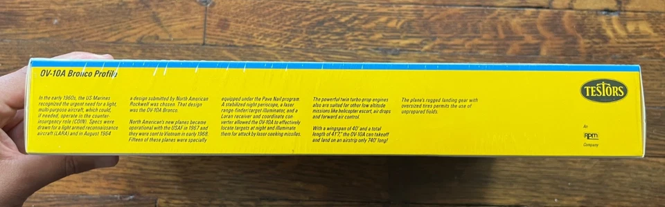 1/48 Testors OV-10A Bronco SEALED U.S. Marines Vietnam War Ground Attack Aircraf - Image 3 of 4