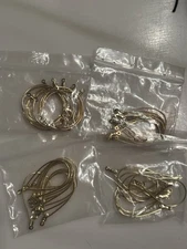 Gold Hoop Earrings Jewelry Making, Alloy Hoops Earring 