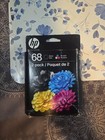 HP 68 2-pak czarny/trójkolorowy oryginalny wkład atramentowy combo, 6L6S2TN
