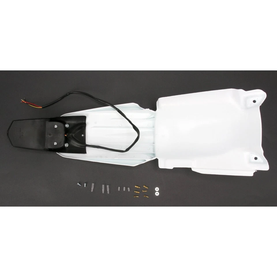 Guardabarros traseros UFO Husqvarna Enduro con luz trasera - HU03333-041 Foto 2 de 2