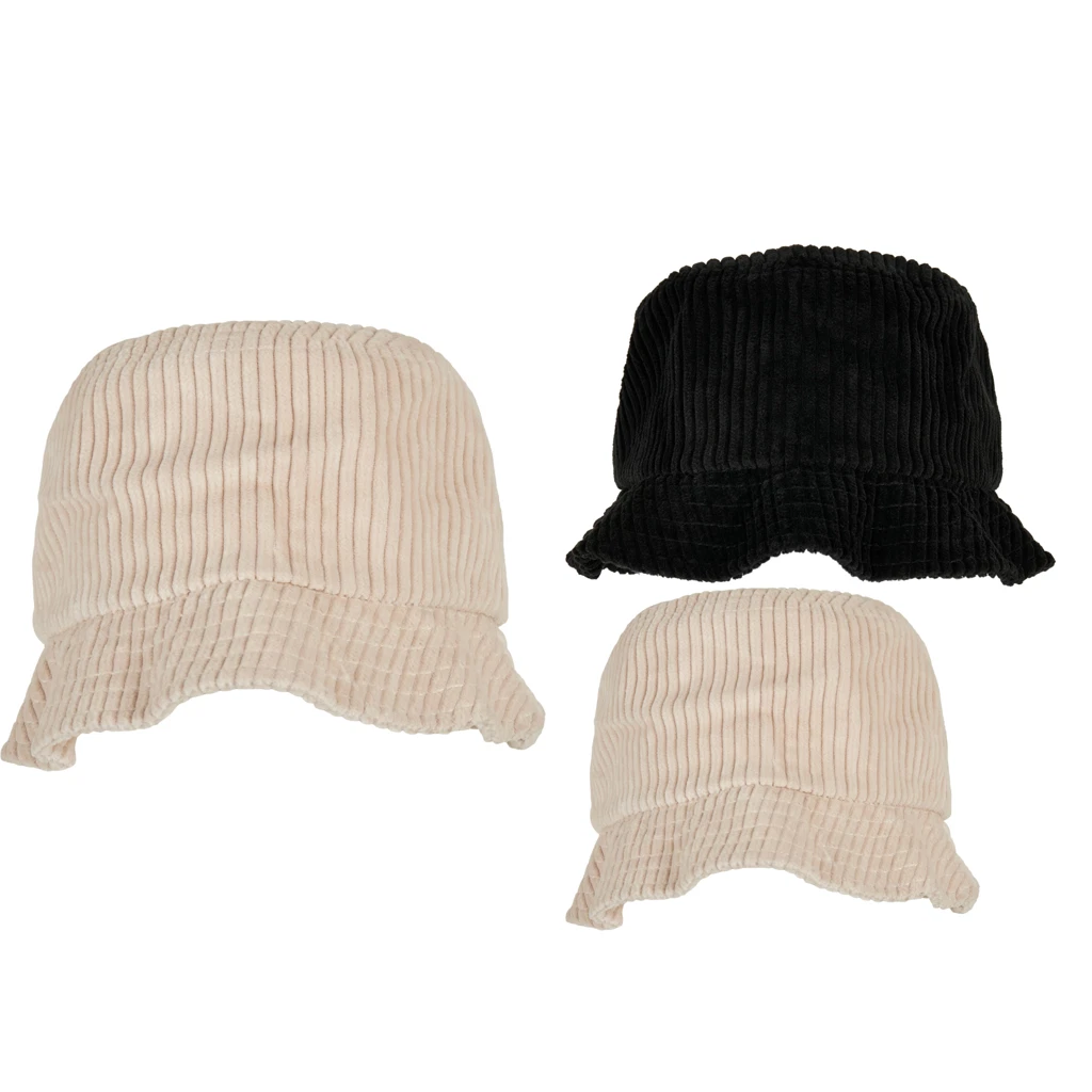 Flexfit by Yupoong Big corduroy bucket hat (5003BC) - Wide brim, Corduroy