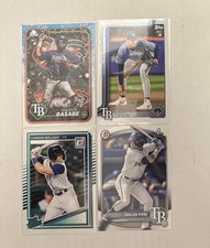Tampa Bay Rays Card lot - Carson Williams emilien pitre