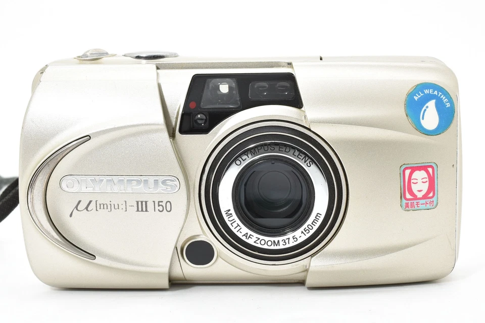 [Near MINT-] Olympus μ mju III 150 Point & Shoot 35mm Film Camera  From JAPAN - Image 4 of 4