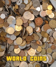 Münzen Aus Aller Welt, Kiloware, Münzen Gemischt -Kilogramm Auswahl .Top Zus#26
