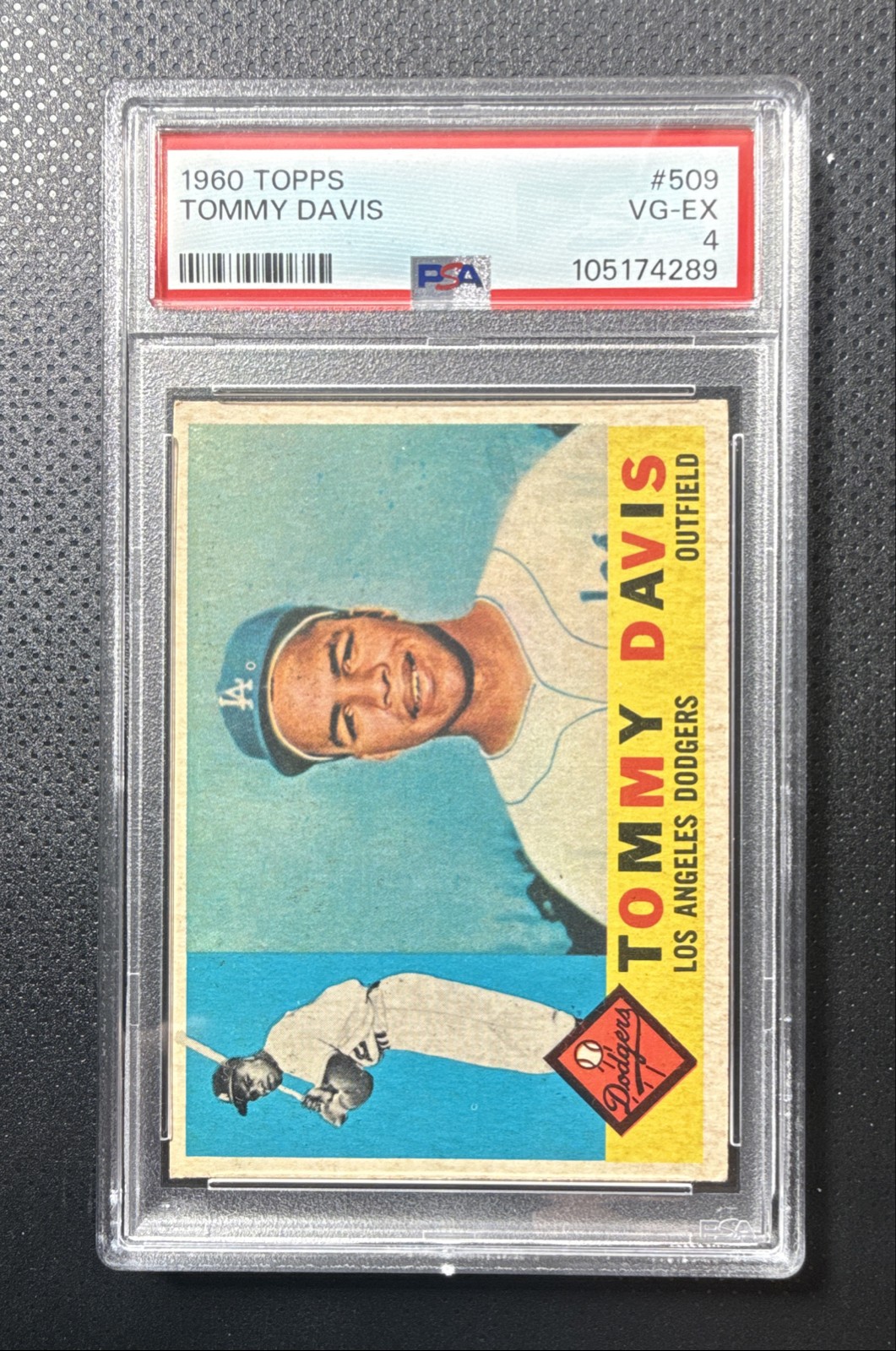 1960 Topps - Tommy Davis #509 PSA 4