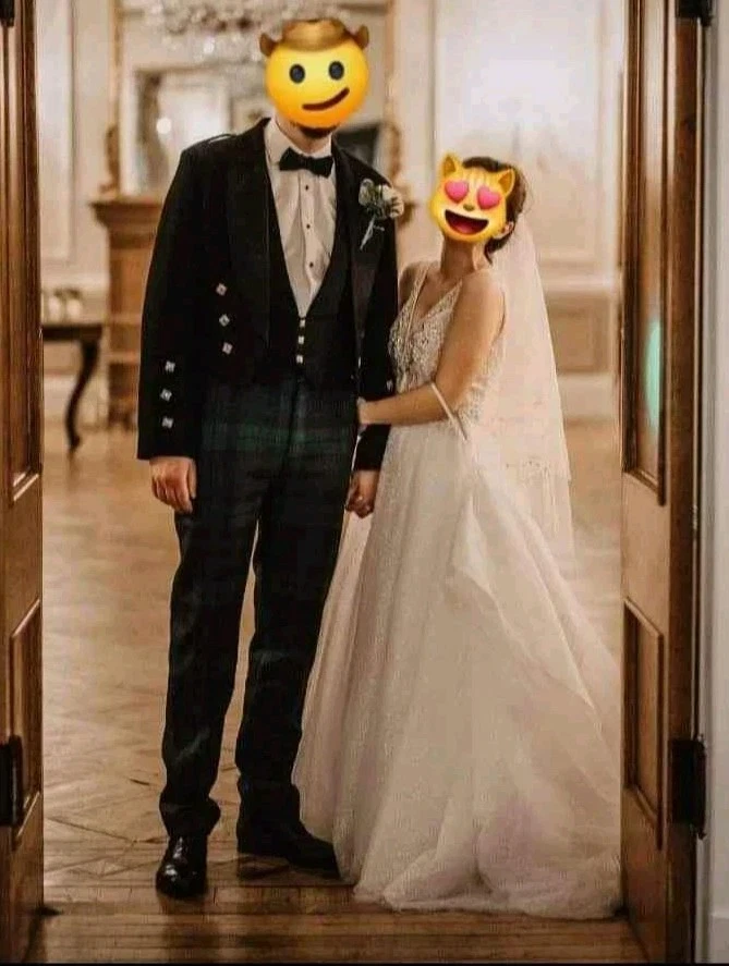 Embellished Wedding Dress - Image 2 of 4