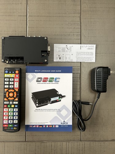 Convertisseur Vidéo OSSC V1.6 - SCART/Composante/VGA Vers HDMI, Neuf, Pour Rétrogaming