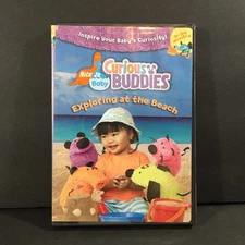 Curious Buddies: Exploring at the Beach (DVD, 2004) Nick Jr Baby Kids Rare VTG
