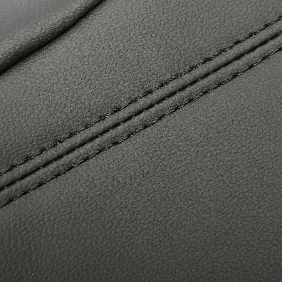 For 2007 08-14 Chevy Silverado 1500 2500 Leather Armrest Console Jump Seat Cover