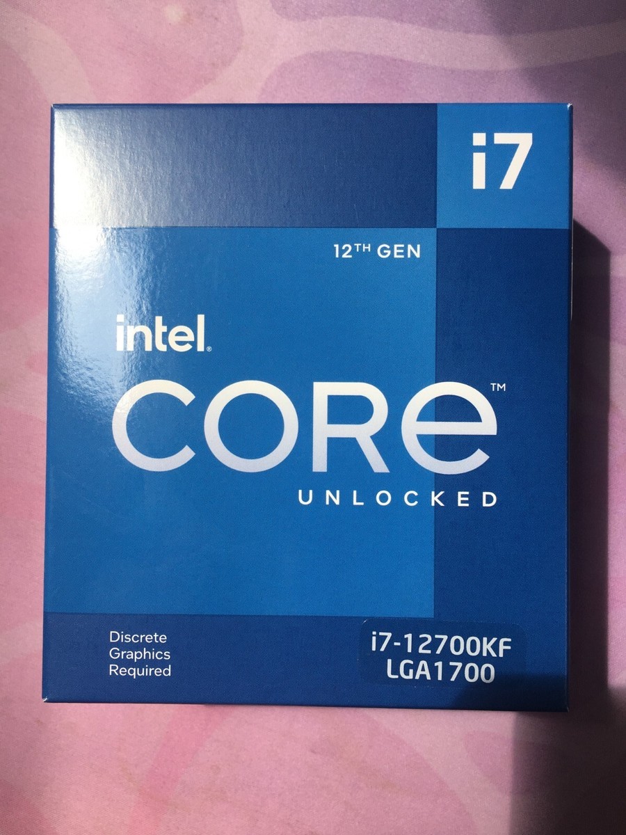 Intel Core i7 12700KF 3.6GHz Twelve Core LGA1700 CPU | eBay UK