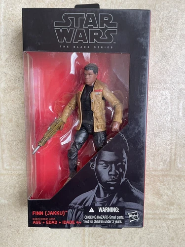 Star Wars Black Series Finn Jakku 6” Figure New And Sealed #01