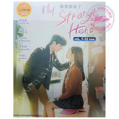 My Strange Hero Ep. 1-32 End Korean Drama DVD English Subtitled Free Shipping