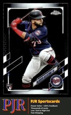 2021 Topps Chrome Update #USC80 Gilberto Celestino   Minnesota Twins