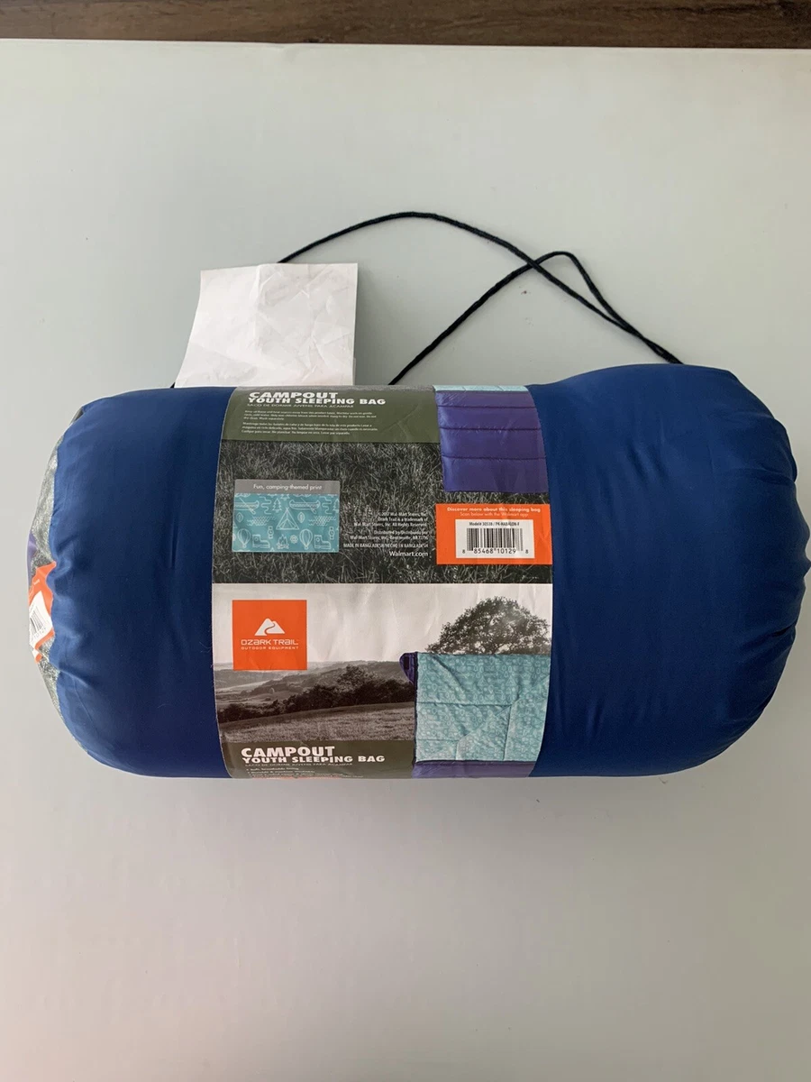 Ozark trail campout top youth sleeping bag