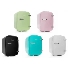 CAYNEL Mini Fridge Portable Thermoelectric 4 Liter Cooler & Warmer for Skincare