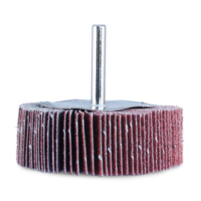 Eco Edge 5-Pack 1-Inch Aluminum Oxide Shank Mounted Abrasive Flap Wheels 1 X1 X1 4 180 Grit Fits All Power Drills - Foto 2