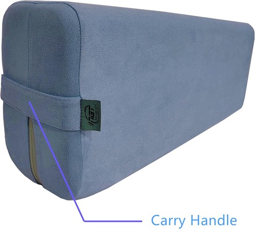 NGT new guide steps Yoga Bolster Pillow for Meditation and Support - Rectangular - Picture 9 of 51