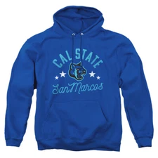 Cal State San Marcos Adult Pullover Hoodie Cougars, Royal Blue, S-3XL