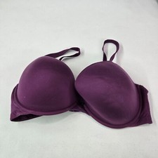 Torrid Women Bra 40DDD Purple Shaping Plunge Lined Underwire Adjustable Straps