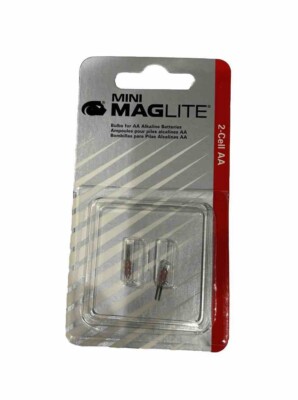 Maglite Mini Replacement Bulb Lamps for Flashlight LM2A001 Authentic Original