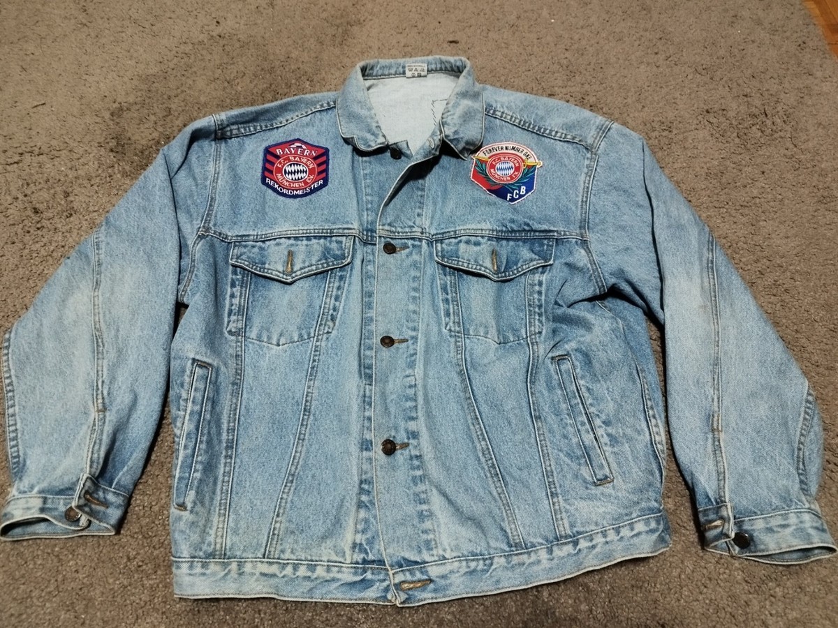 FC Bayern Munich Fan Jeans Jacket - L | eBay FC Bayern Munich Fan Jeans Jacket - L | eBay