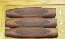 Checkered Wood Forend For Winchester Mod 12 ga Oil Finish