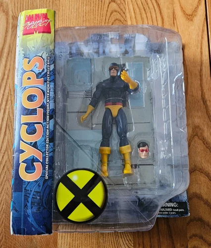 Figura de acción Marvel Select CYCLOPS X-Men Diamond Select 6" NUEVO SELLADO ver fotos