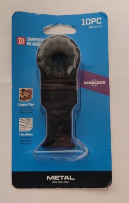 Imperial Blades IBSL310-10 Starlock 1-3/16  Precise Thin Metal Blade 10pk - NEW
