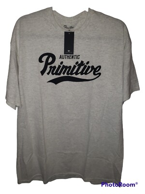 Primitive Apparel Authentic Heather Grey Xlarge Tee