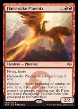 1 x Flamewake Phoenix - Foil - Fate Reforged - Light Play - MTG