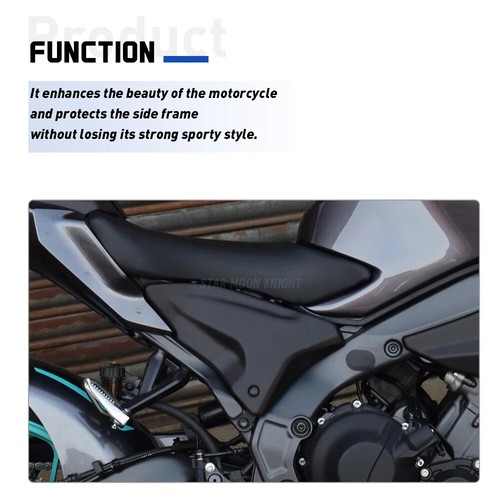 MT09 ABS carbon fiber Rear Infill Panels Side Covers For Yamaha MT-09 2024 2025 - Picture 6 of 15