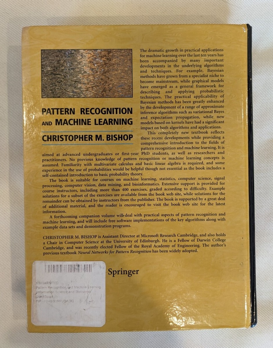 コンピュータ・IT Pattern Recognition & Machine Learning Pattern Recognition and Machine Learning by Christopher M. Bishop