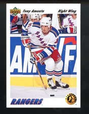 1991 Upper Deck #450 Tony Amonte Near mint or better