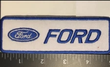 Ford Racing Patch Est4" Sew Iron On High Quality Embroidery  Patch Fast Shipping