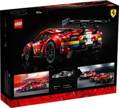 42125 LEGO Technic Ferrari 488 GTE 'AF Corse #51' 673419340090| eBay