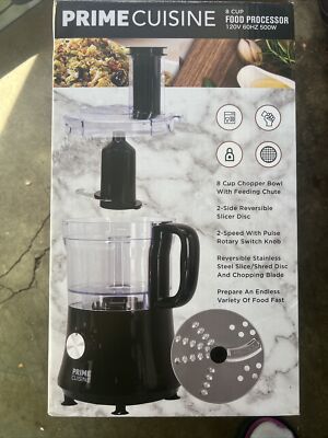 Prime Cuisine 8 Cup Food Processor | eBay